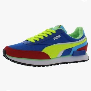 PUMA Mens Future Rider Double Raceway Sneakers